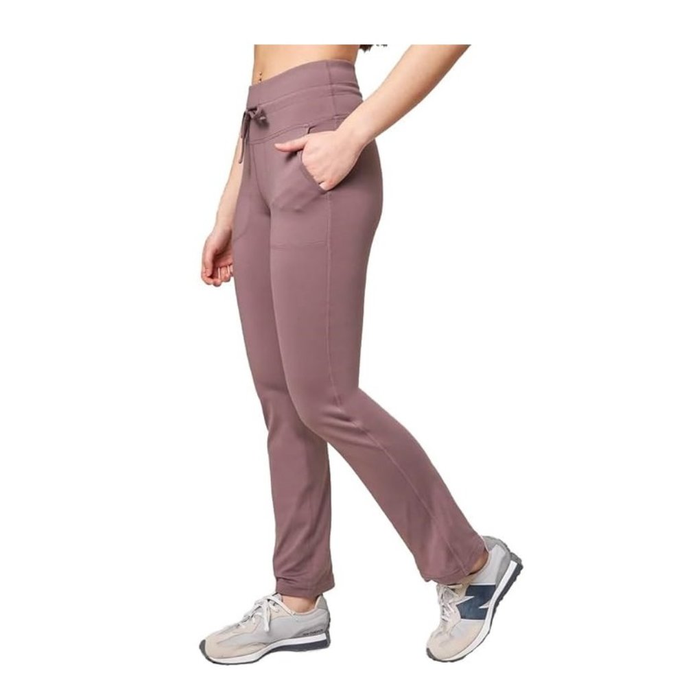 NWoT Mondetta Women's High-Rise Flare Pants Activewear Sparrow Size L $60 8D060